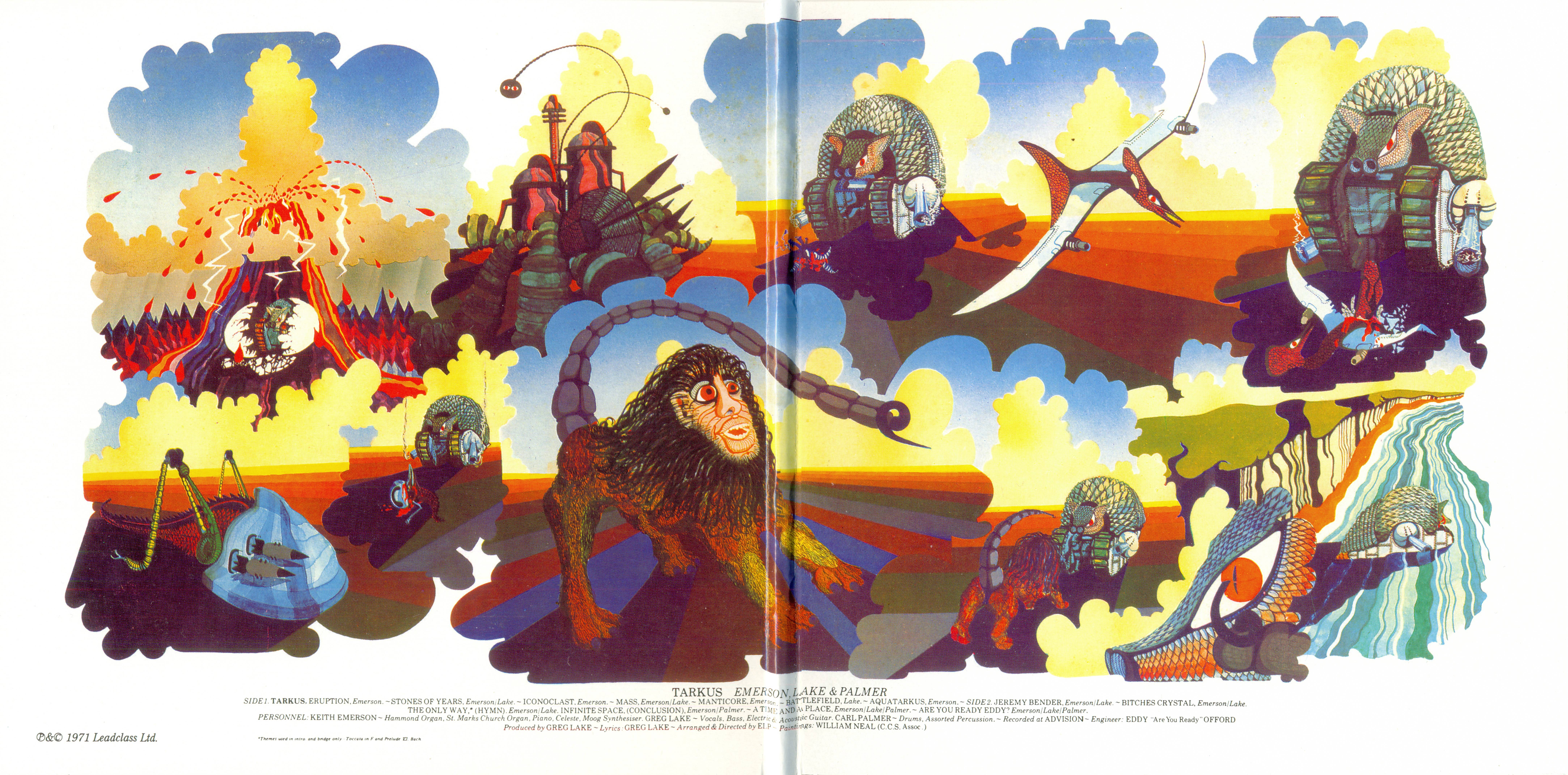 Emerson, Lake and Palmer Tarkus [digipack jpn]